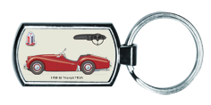 Triumph TR3A 1958-62 Keyring 4